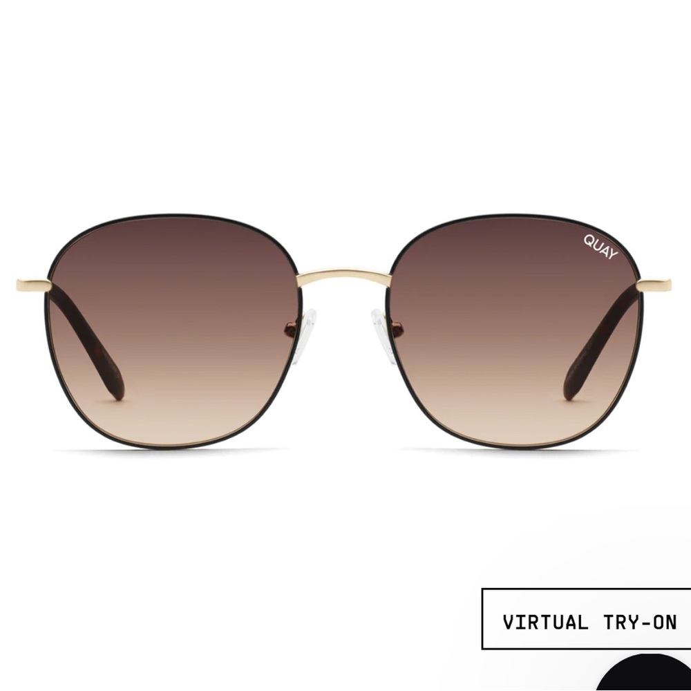 Quay- just like new, classic circle sunnies